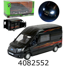 Машинка метал. Ford Transit муз. світ. Автопром (24/48) 68453
