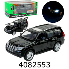 Машинка метал. Toyota Land Cruiser Prado муз. світ. відкр. двері багажн. Автопром (24/48) 68482(B)