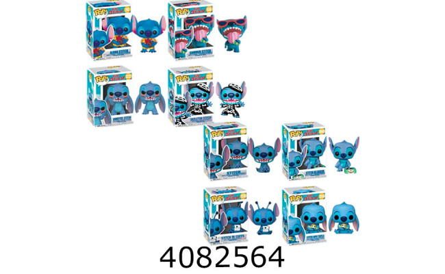 Герої Stich в коробці 8 видів (84/168) ZL58001