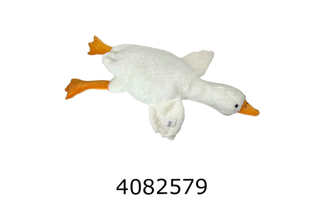 Гусак-обіймусь 60см м'яка іграшка  білий 4-110