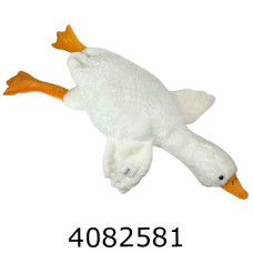 Гусак-обіймусь 90см м'яка іграшка  білий 4-111