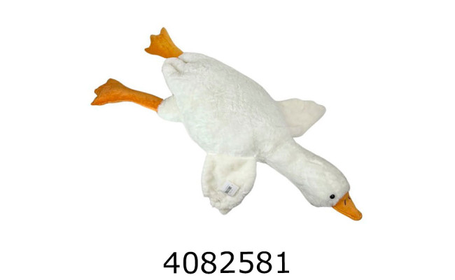 Гусак-обіймусь 90см м'яка іграшка  білий 4-111