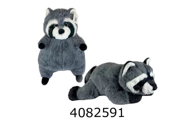 Єнот 35 см м'яка іграшка 4-100