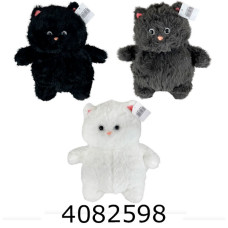 Кіт 30 см м'яка іграшка мікс кольорів 4-101