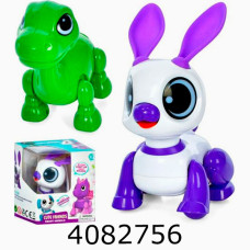 Муз. Тварина (динозаврзайчик)  в коробці на батар. рухається світлозвук 13*14*8см (360 8332A-8333A