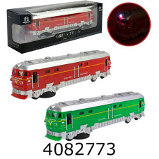 Потяг на батар. світлозвук в коробці  23*3*6см (18/36) 731-28K