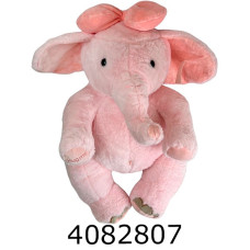 Слон 65 см м'яка іграшка рожевий 4-99