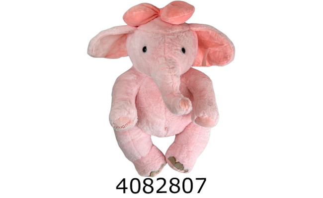 Слон 65 см м'яка іграшка рожевий 4-99