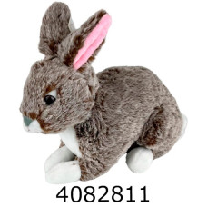 Кролик 30 см м'яка іграшка коричневий 4-95