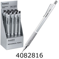 Олівець мех. Axent Pro, 0.5 мм срібний (12) AMP9030-34-A