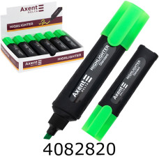 Маркер текст. Axent Standard 1-5 мм клиноп. зелений (12/144) D2505-04 Маркер текст. Axent Standard 1-5 мм клиноп. зелений (12/144) D2505-04