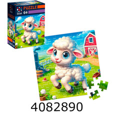 Пазли 64 ел. De.tail. Спритна овечка DT1234-22