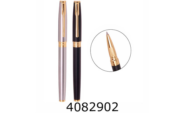 Ручка капілярна подарункова чорна 8075 (12) 10-294