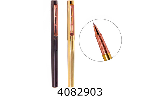 Ручка капілярна подарункова чорна подарункова 8078 10-300 (21259) (12) 142754