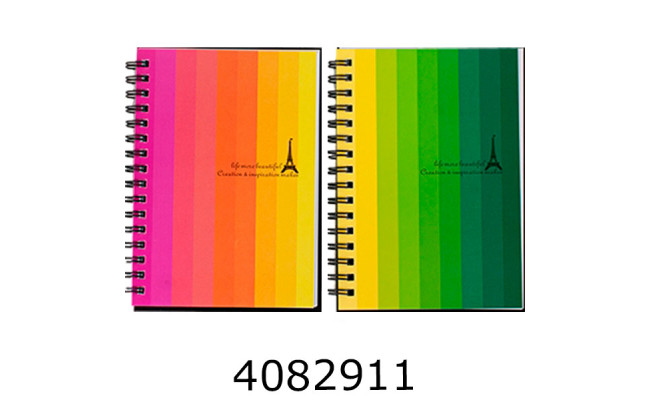Блокнот на спір. збоку А6 80арк.лін. (44/132) 56H332