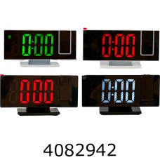 Годинник електронний пластиковий мікс кольор. 3-45 (18371) DS-3618LP