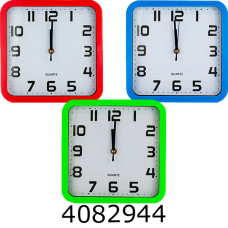 Годинник настінний квадратний мікс 3-23 23см 140975