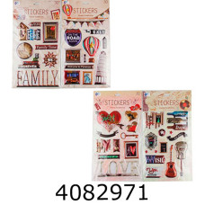 Наклейки дитячі об'ємні (10) WX-QE 11-12 Наклейки дитячі об'ємні (10) WX-QE 11-12