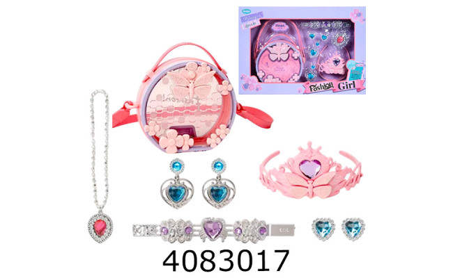 Біжутерія в коробці з сумочкою 43*6*29см (36) 161-4