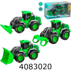 Трактор інерц. в коробці 3 види 20*8*12см (144) 99751C