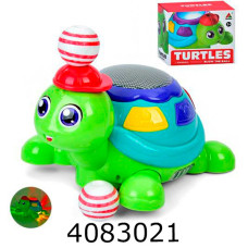 Муз. Черепашка світло в коробці  (72) FW338-3A