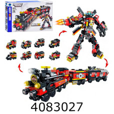 Конструктор робот-потяг 766дет. в коробці (18) BB010