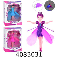 Запускалка Фея в коробці світ. usb-зарядне 3 кольори 16*20*5см (60) 389