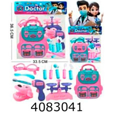 Лікарський набір в валізі 2 види 33*32*6см (30/60) 666-10-12