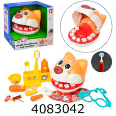 Лікарський набір в коробці Стоматолог 20*21*15см (24) 832