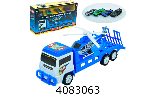 Трейлер інерц. в коробці з транспортом 30*16*9см (36) CY-230