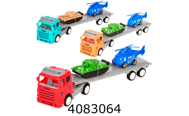 Треллер інерц. в кульку військова техніка мікс видів 39*15*7см (96) K398-28A