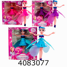 Запускалка Фея в коробці світ. usb-зарядне 3 кольори 25*14*7см (30/60) HJ8088