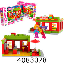 Конструктор для дівчат IBlock Модна їдальня 250дет в коробці (12/24) KH08/003/2