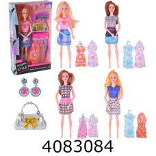 Лялька в коробці з одягом 4 види 18*6*32см (42/84) 1118C