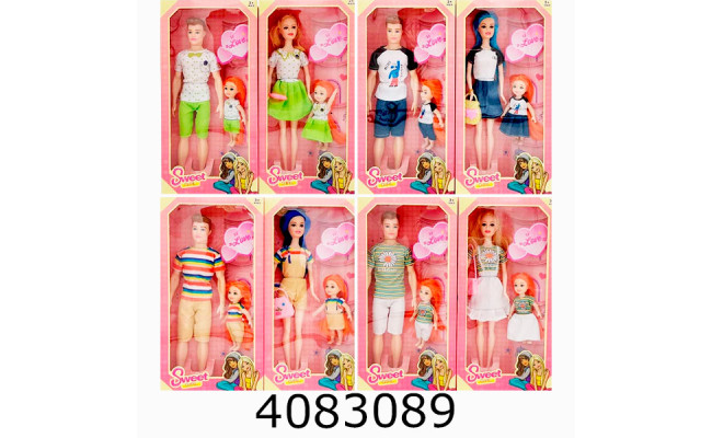 Лялька Star Toys в коробці з дитиною 4 види 16*5*33см (60/120) 923M/N/P/Q
