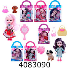 Лялька Lovely Toys в коробці + аксесуари 6 видів 26*15*5см (120/240) HF1058/HF1059