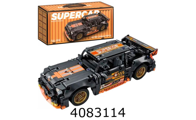 Конструктор машина Supercar 520дет. в коробці  30*13*9 (18/36) J2004C