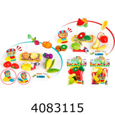 Фрукти та овочі що діляться навпіл в кульку 2 види 19*27см (72/144) 623-206