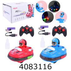 Машина радiо акум. в коробці 2 машинки 2 кольори 36*17*14см (12/24) 6670