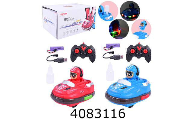 Машина радiо акум. в коробці 2 машинки 2 кольори 36*17*14см (12/24) 6670