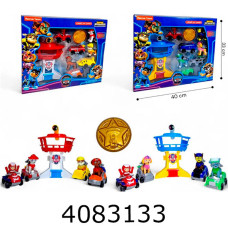 Герої PAW Patrol з транспортом в коробці 30*40 H-06