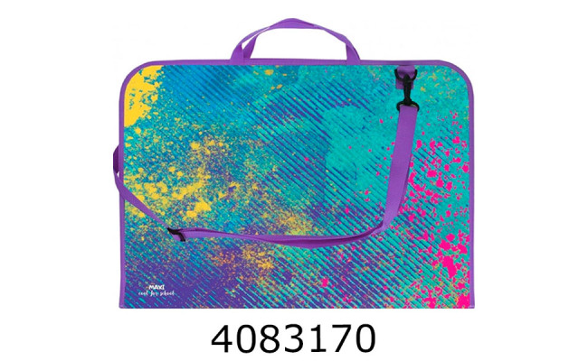 Портфель А3 пластик.  на блискавці MX30003-09