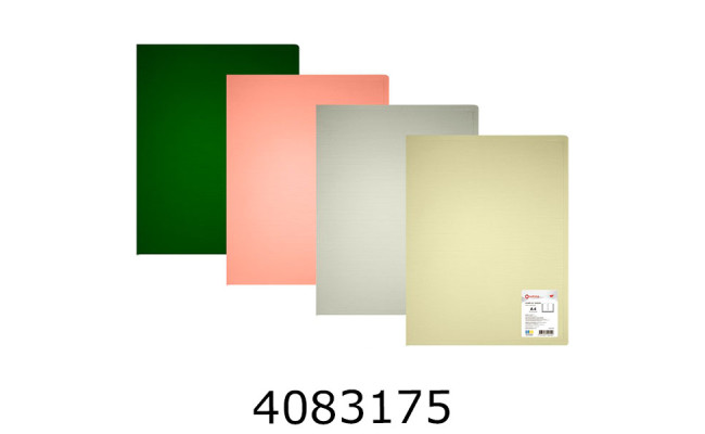 Папка з 10 файлами OPTIMA 600 мкм фактура 