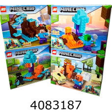 Конструктор Minecraft 95 дет. 4 види (8) 64004