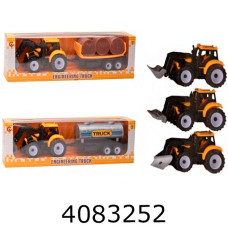 Трактор інерц. в коробці 2 види 36*8*9см (96) 9980-4A/6A