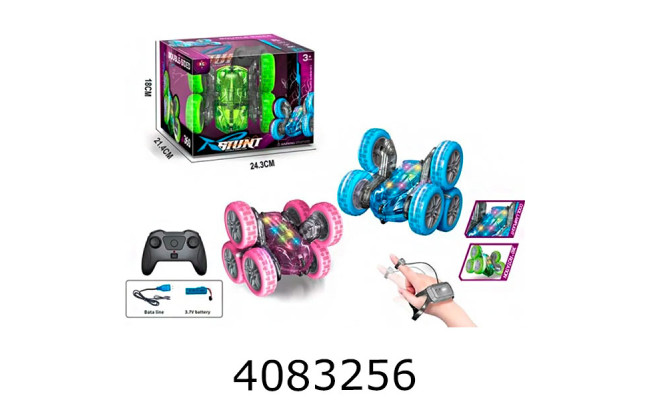 Машина радіо акум. в коробці трюкова 24*18*21см (32) KC-3146C-1