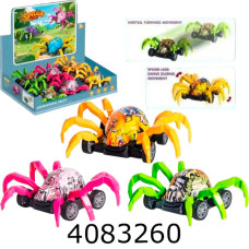 Павук в дисплей боксі на колесахобертається 3 кольори  (144) 5051B