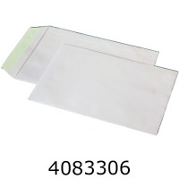 Конверт С-4 229*324мм 90г/м2 СКЛ білий Куверт термоупаковка (50/250) 4040_50