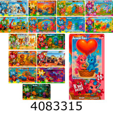 Пазли 20 ел. м'які Puzzle асорті Danko toys (16) S20-10