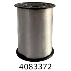 Стрічка для пов.кульок бобіна 400м. срібло 800
